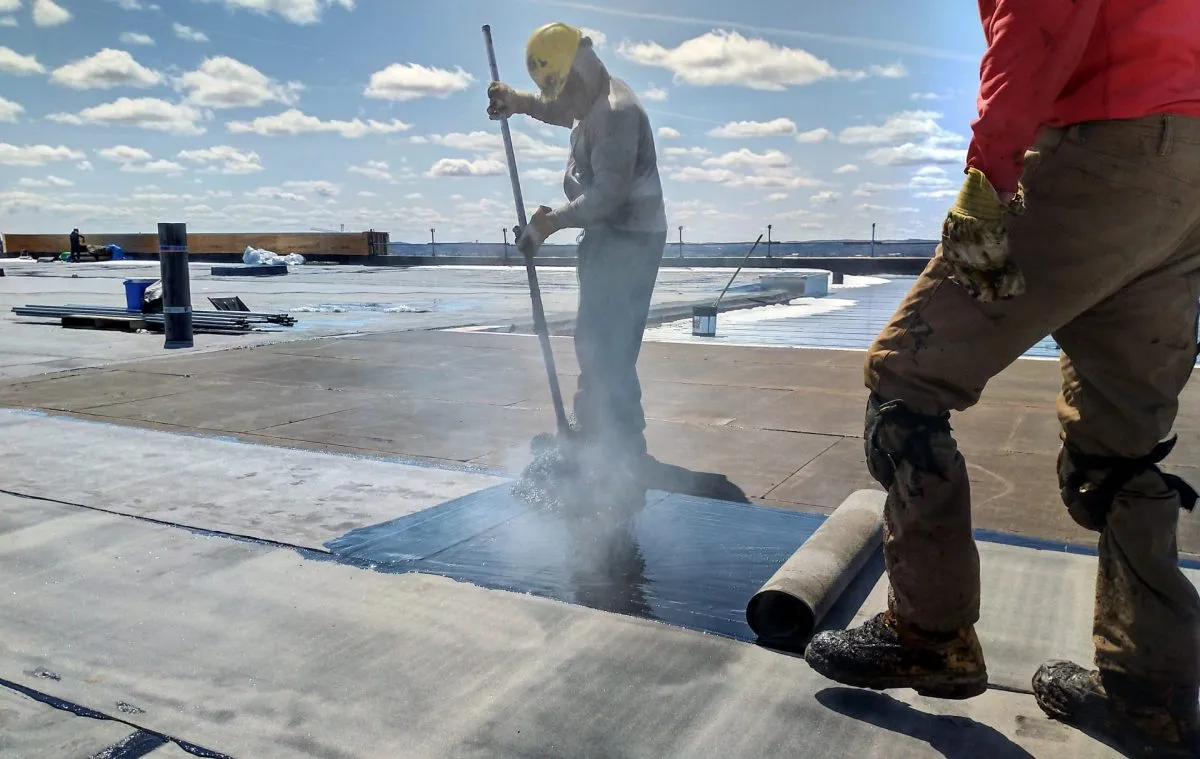 Built-Up Asphalt Roof Systems